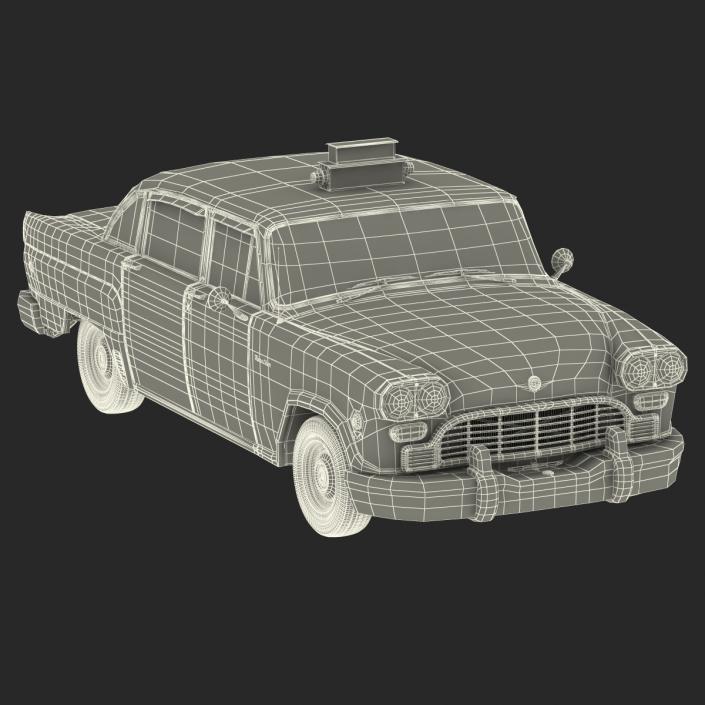 3D model Checker Taxicab 1982