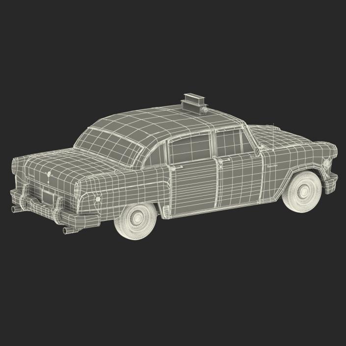 3D model Checker Taxicab 1982