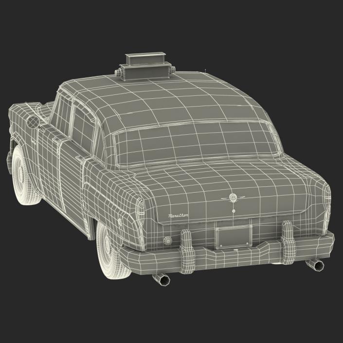 3D model Checker Taxicab 1982