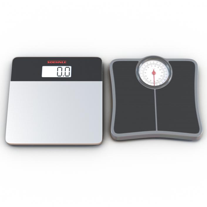 3D model Bathroom Scale Collection