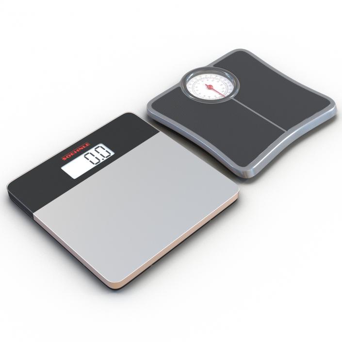 3D model Bathroom Scale Collection