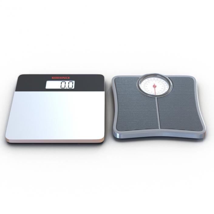 3D model Bathroom Scale Collection