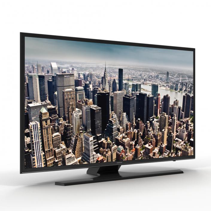 3D model Samsung 4K UHD JU6500 Series Smart TV 40 inch