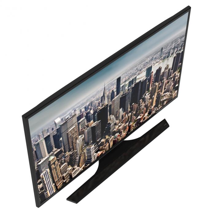 3D model Samsung 4K UHD JU6500 Series Smart TV 40 inch