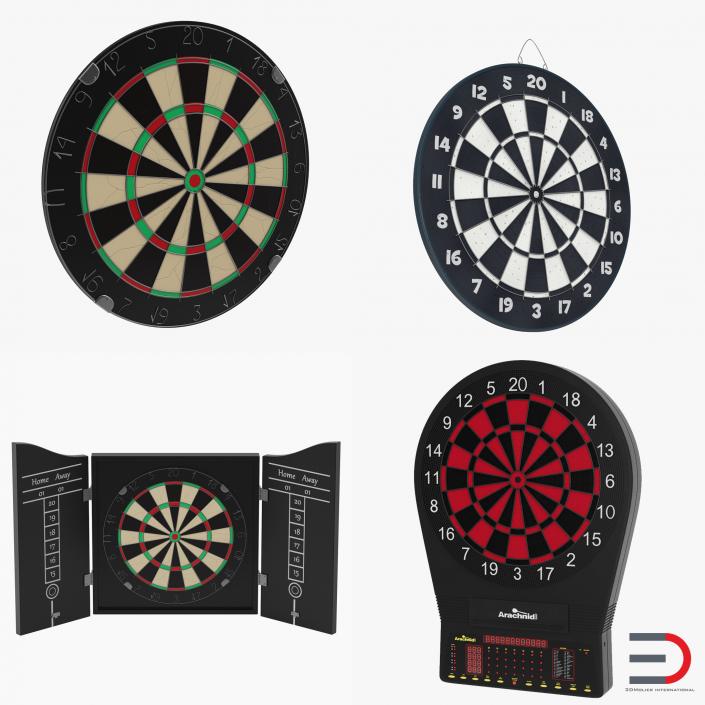 Dart Boards 3D Models Collection 2 3D model