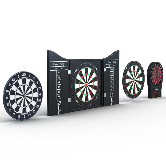 Dart Boards 3D Models Collection 2 3D model