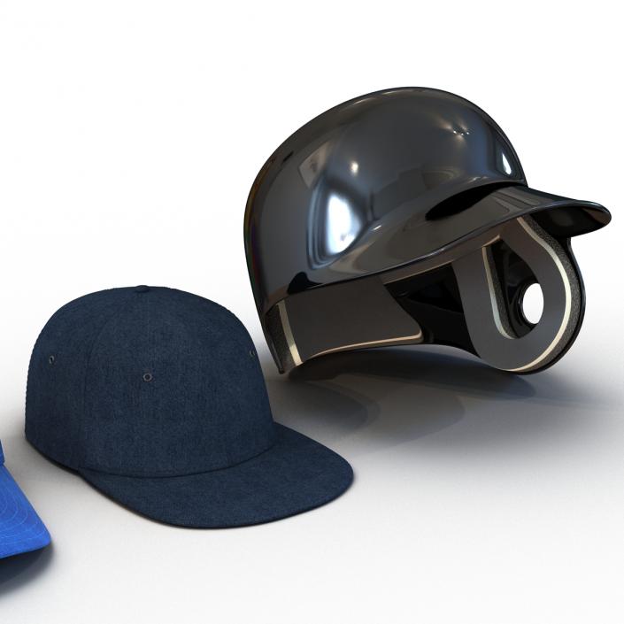 3D Baseball Hats Collection 2