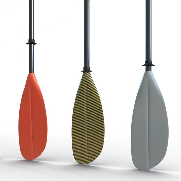 3D Paddles Collection model