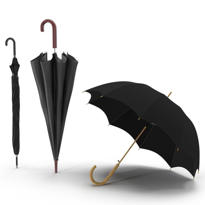 3D model Umbrellas Collection