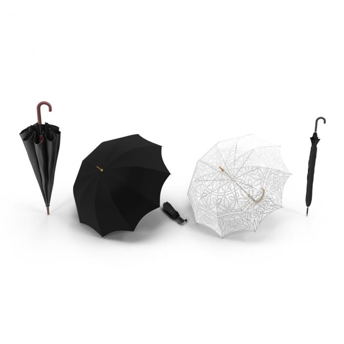 Umbrellas Collection 2 3D