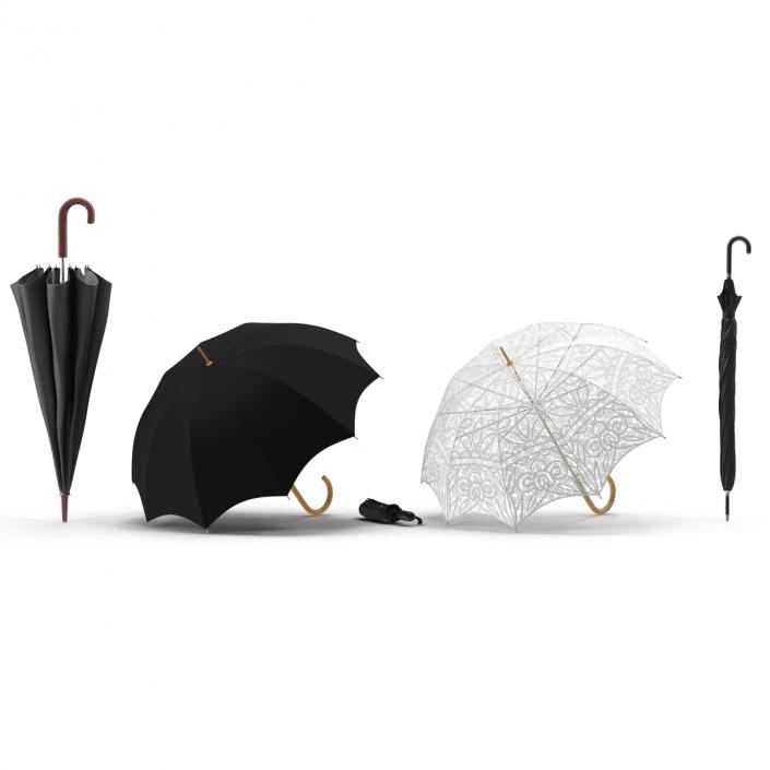 Umbrellas Collection 2 3D