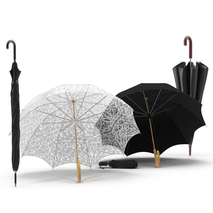 Umbrellas Collection 2 3D