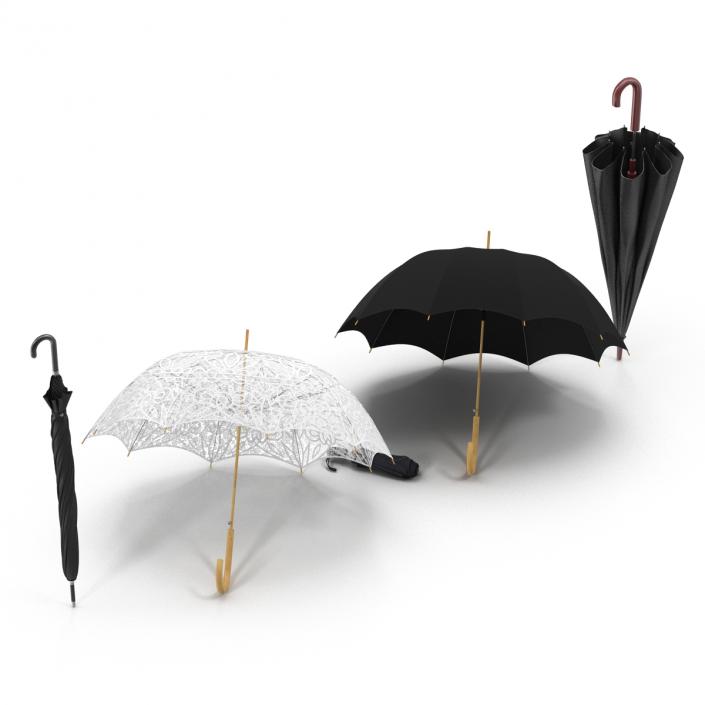 Umbrellas Collection 2 3D