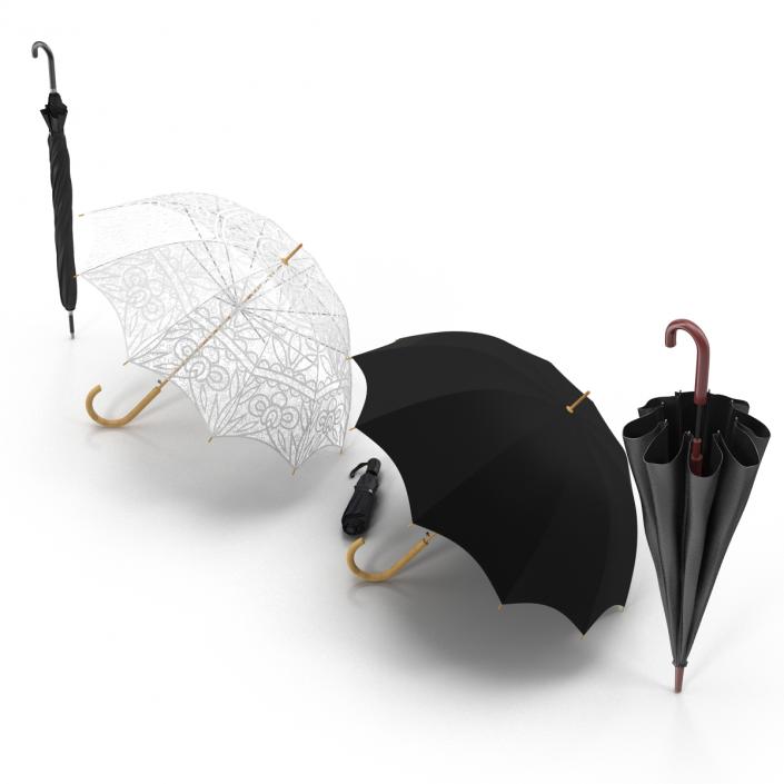 Umbrellas Collection 2 3D