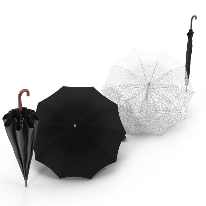 Umbrellas Collection 2 3D