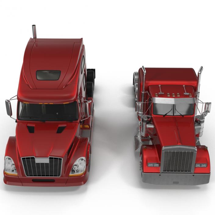 Semi Trailers Collection 3D model