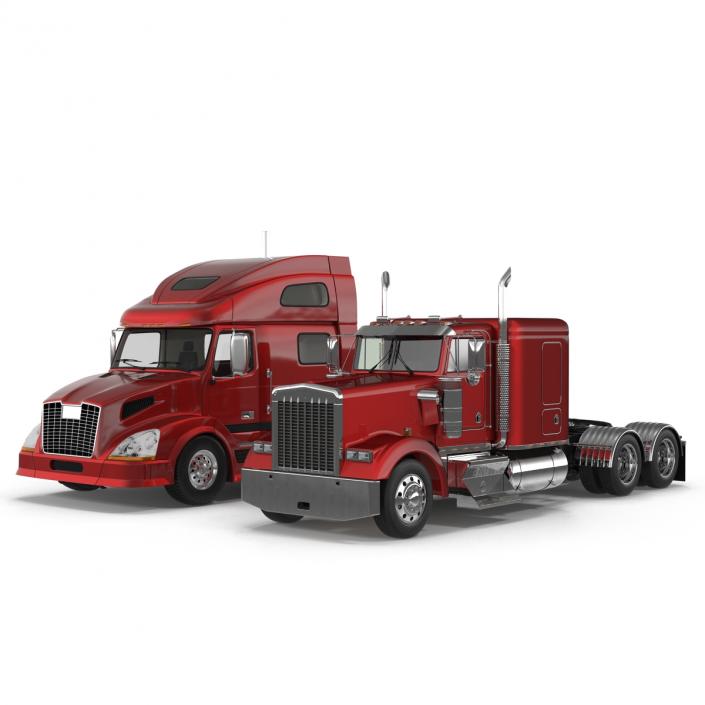 Semi Trailers Collection 3D model