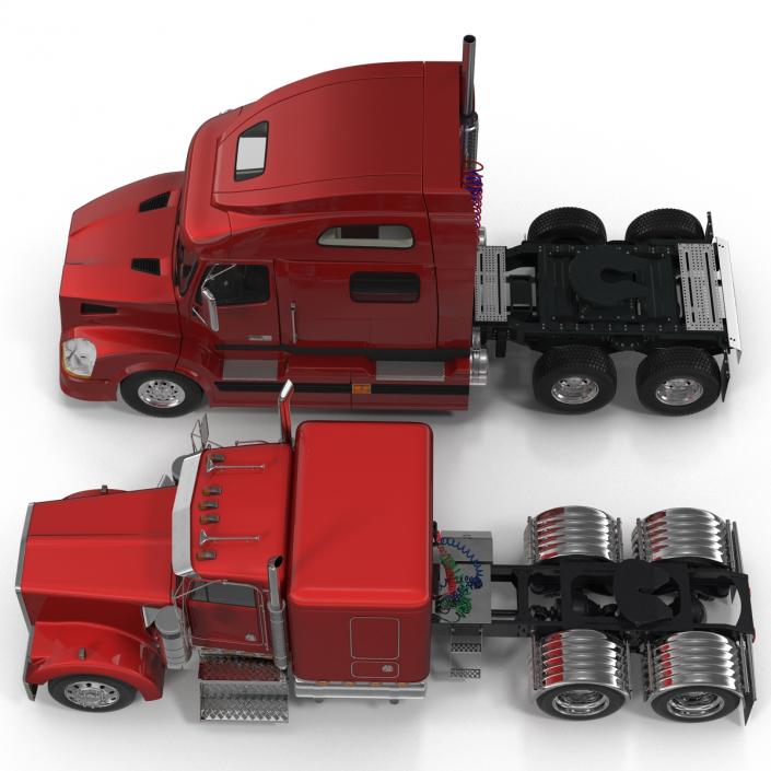 Semi Trailers Collection 3D model