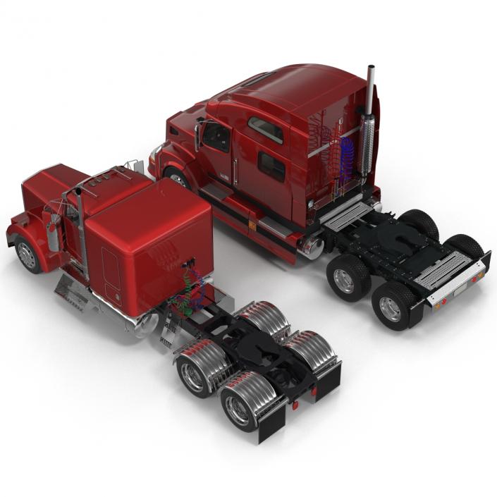 Semi Trailers Collection 3D model