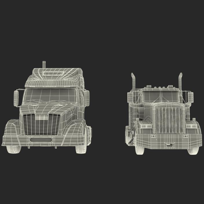 Semi Trailers Collection 3D model