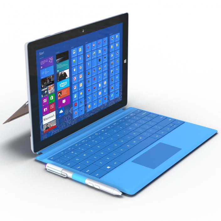 Microsoft Surface 3 3D model