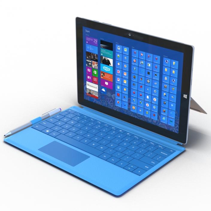 Microsoft Surface 3 3D model