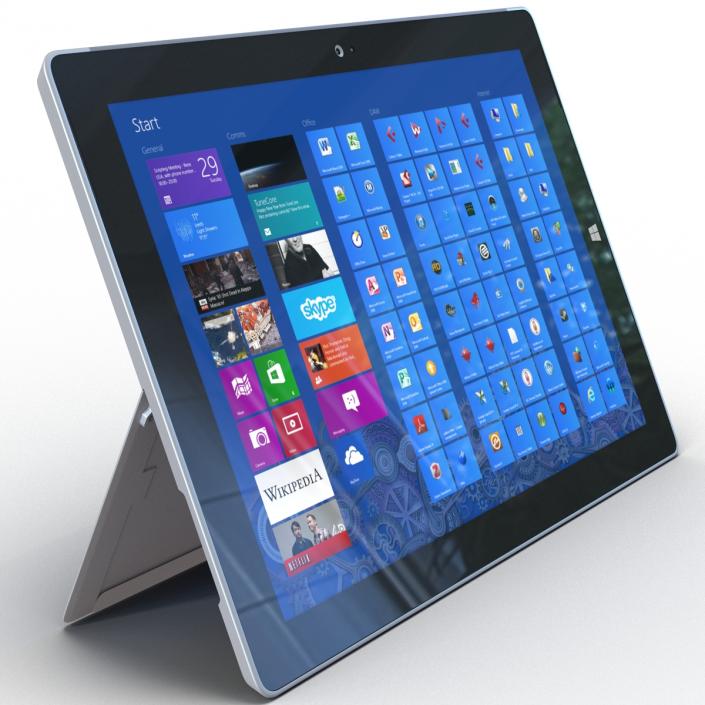 Microsoft Surface 3 3D model