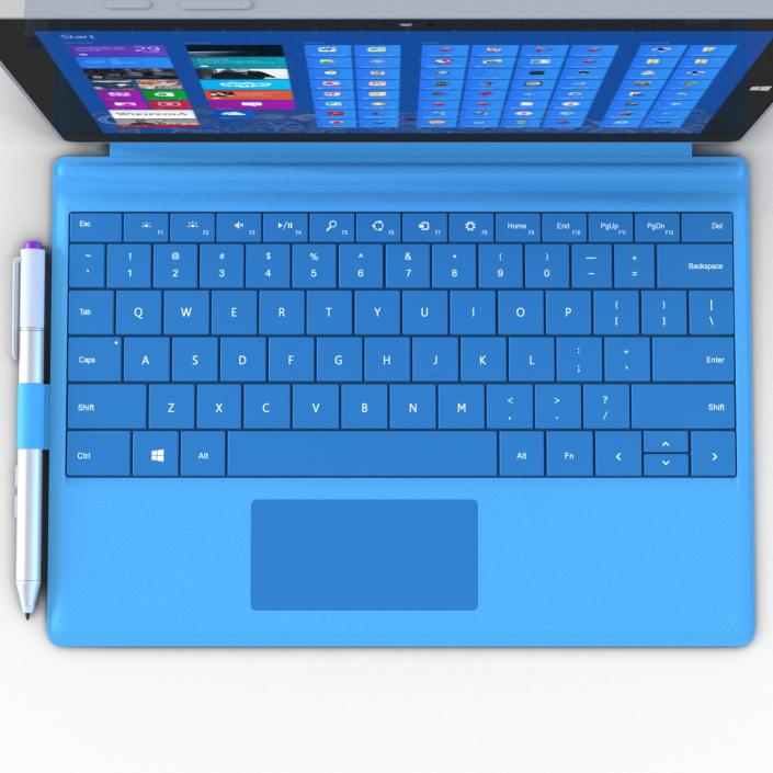 Microsoft Surface 3 3D model