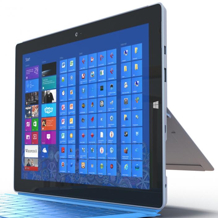 Microsoft Surface 3 3D model