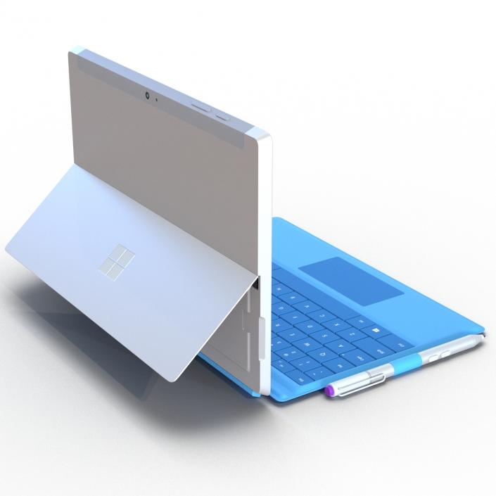 3D Microsoft Surface 3 Rigged