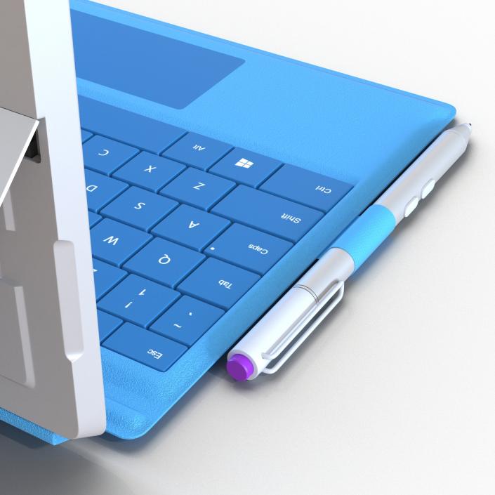 3D Microsoft Surface 3 Rigged