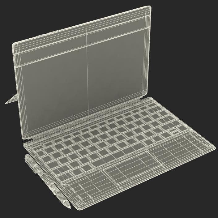 3D Microsoft Surface 3 Rigged