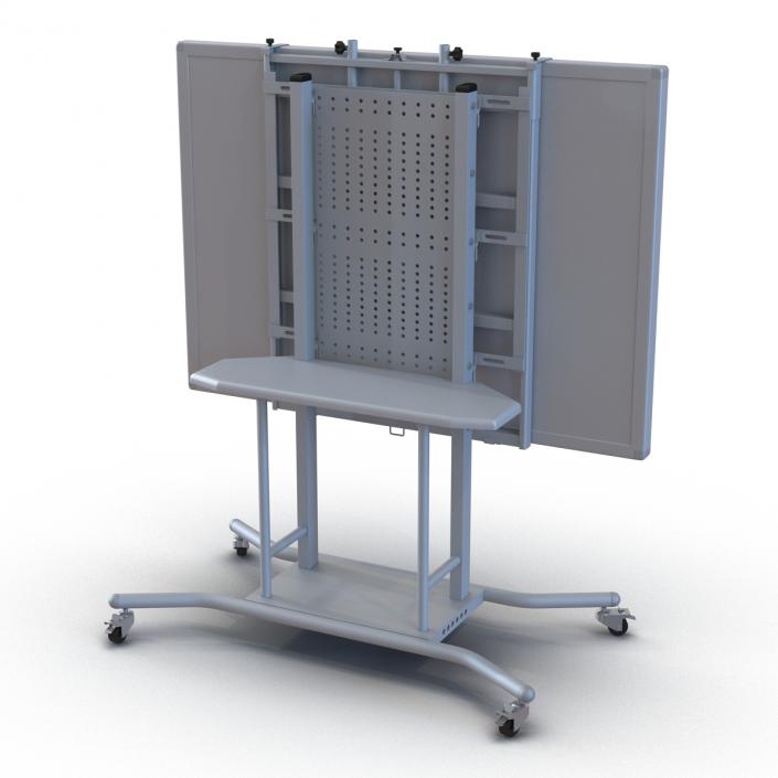 3D model Interactive Whiteboard Mobile Stand