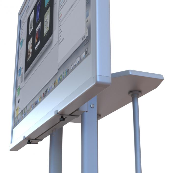 3D model Interactive Whiteboard Mobile Stand