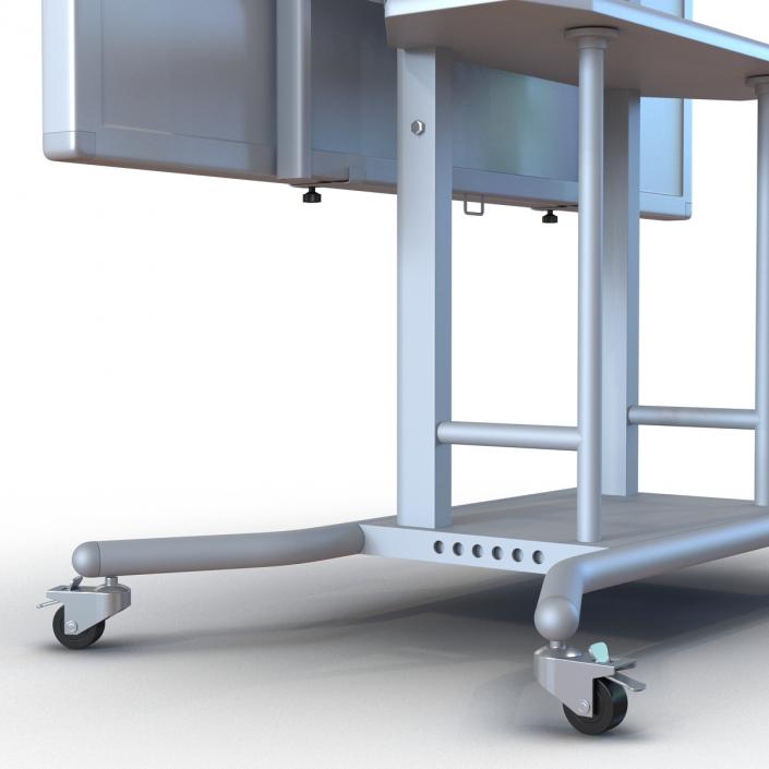 3D model Interactive Whiteboard Mobile Stand