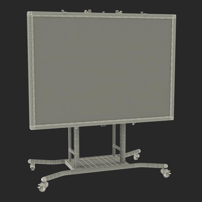 3D model Interactive Whiteboard Mobile Stand