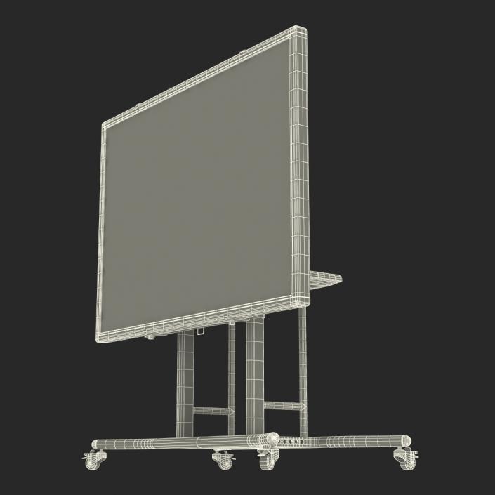 3D model Interactive Whiteboard Mobile Stand