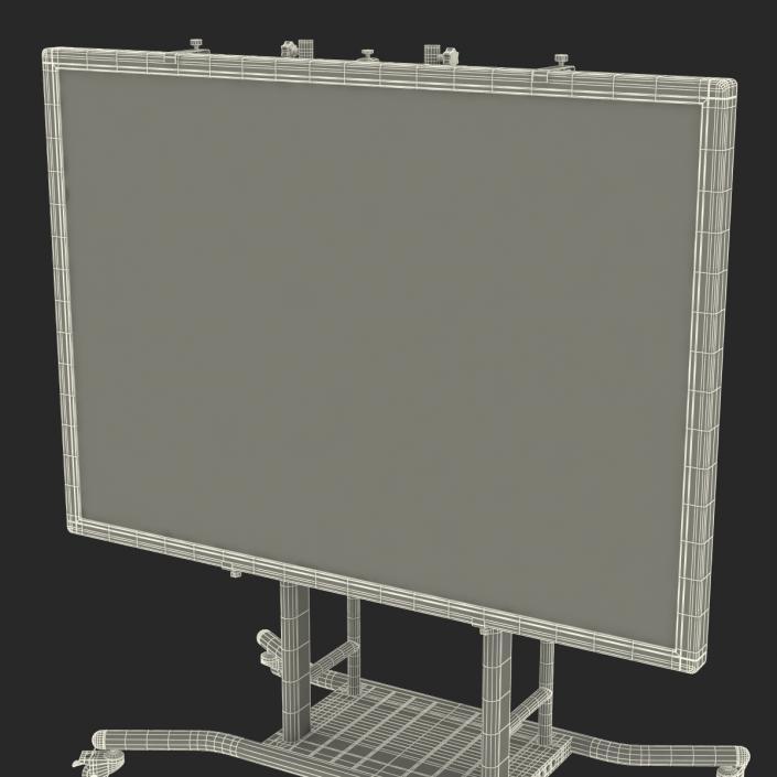 3D model Interactive Whiteboard Mobile Stand