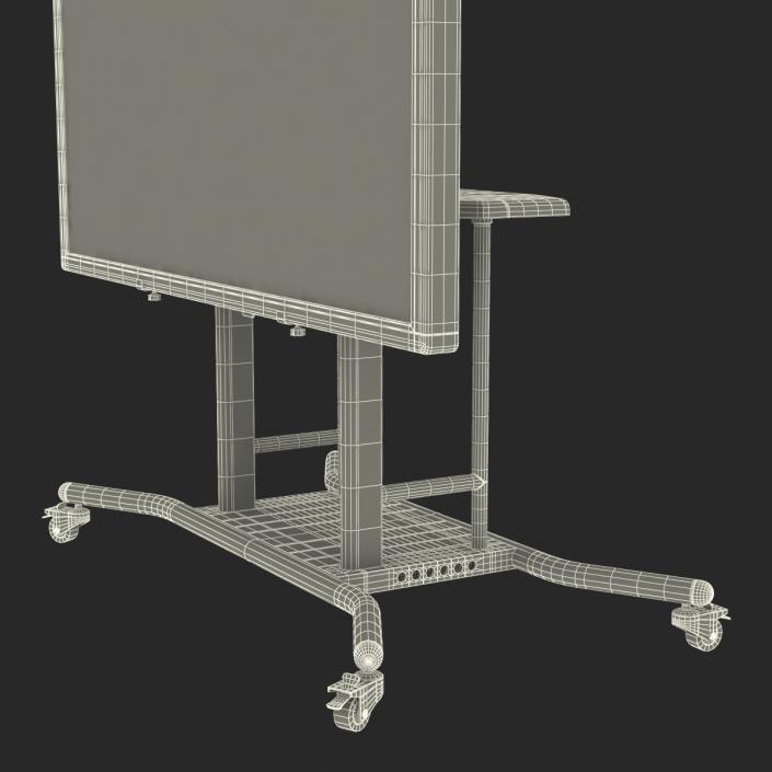 3D model Interactive Whiteboard Mobile Stand