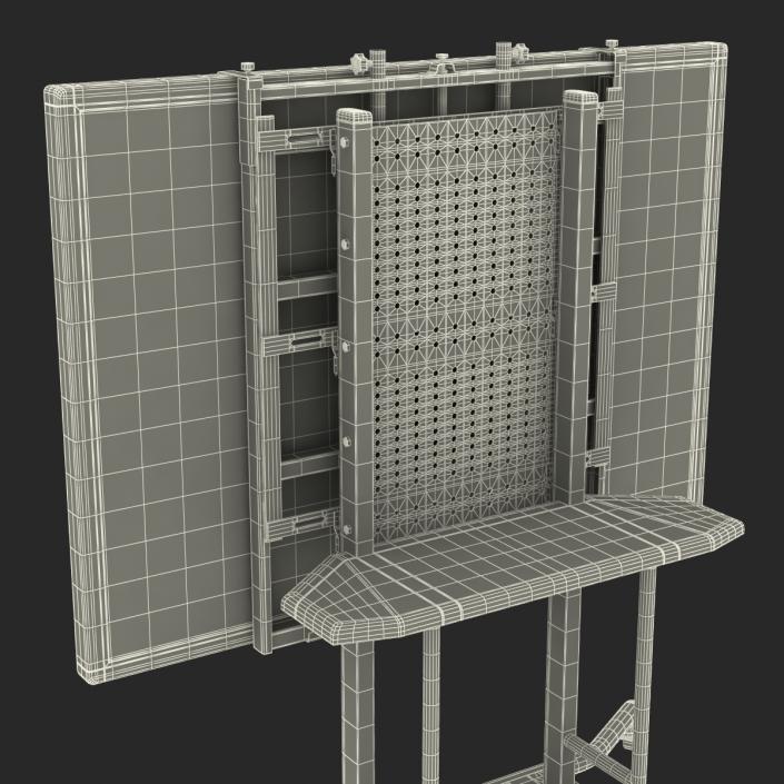 3D model Interactive Whiteboard Mobile Stand