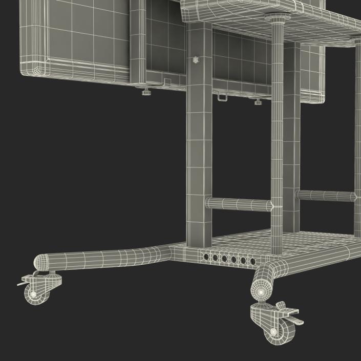 3D model Interactive Whiteboard Mobile Stand