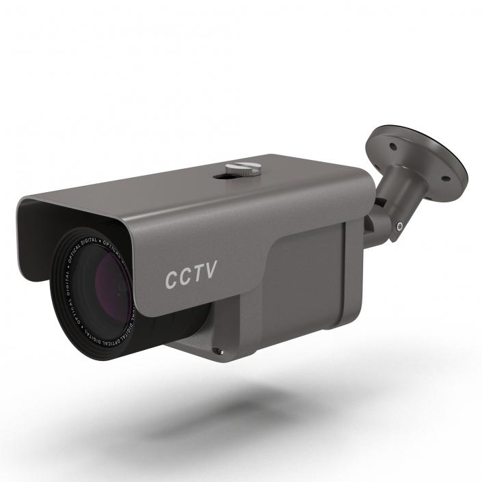 3D CCTV Camera 4 model