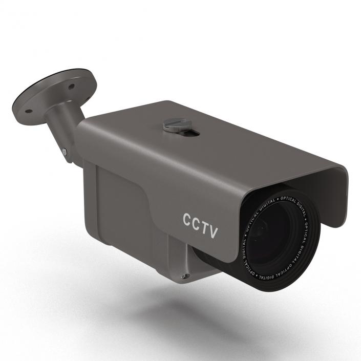 3D CCTV Camera 4 model