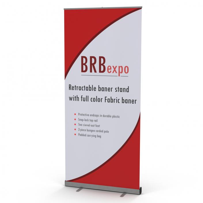 Banner Stand 2 3D model