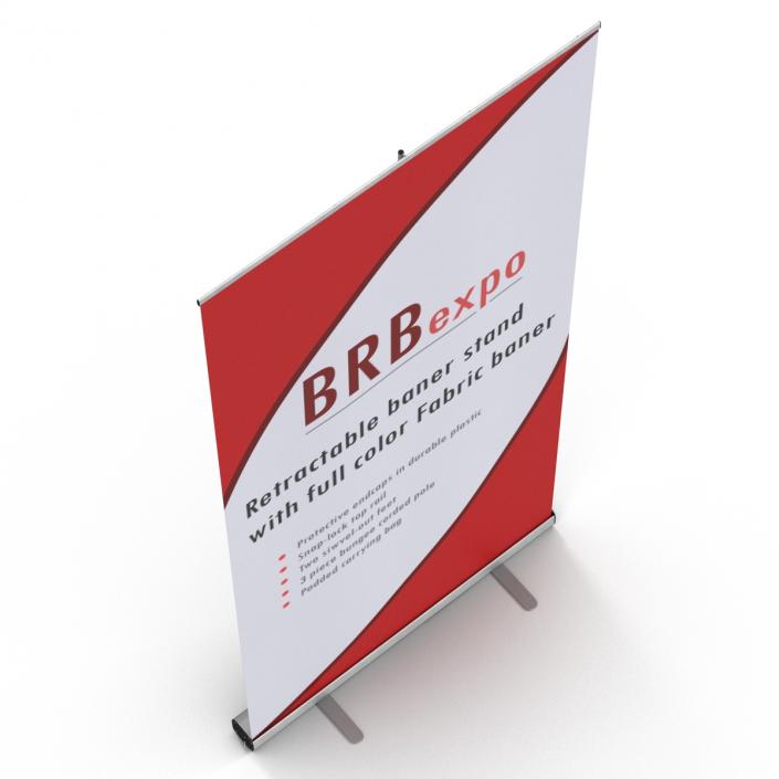 Banner Stand 2 3D model