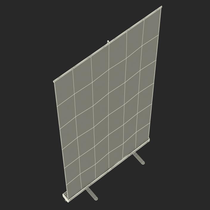 Banner Stand 2 Generic 3D