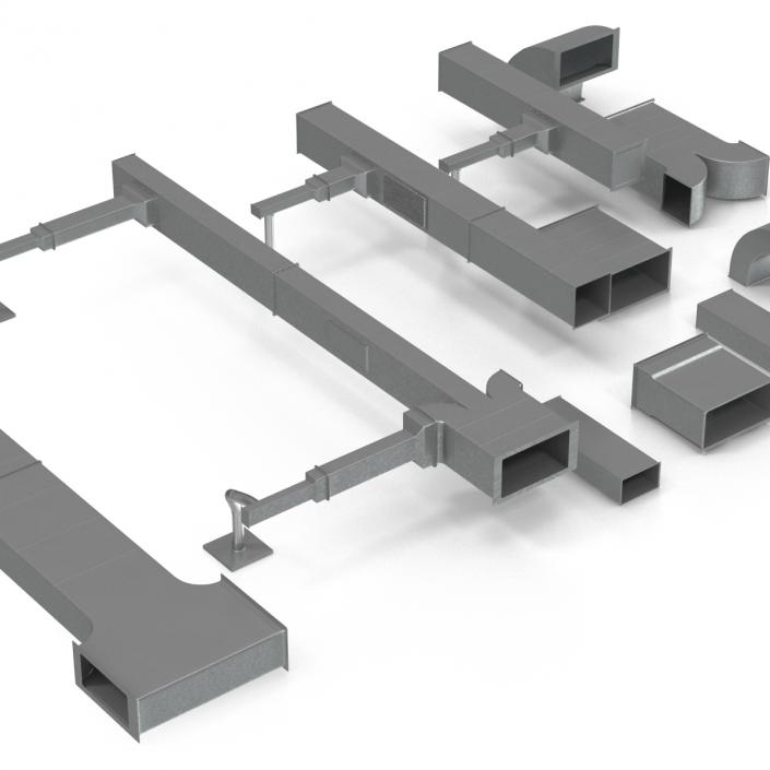 3D model Air Conditioning Ducting Collection