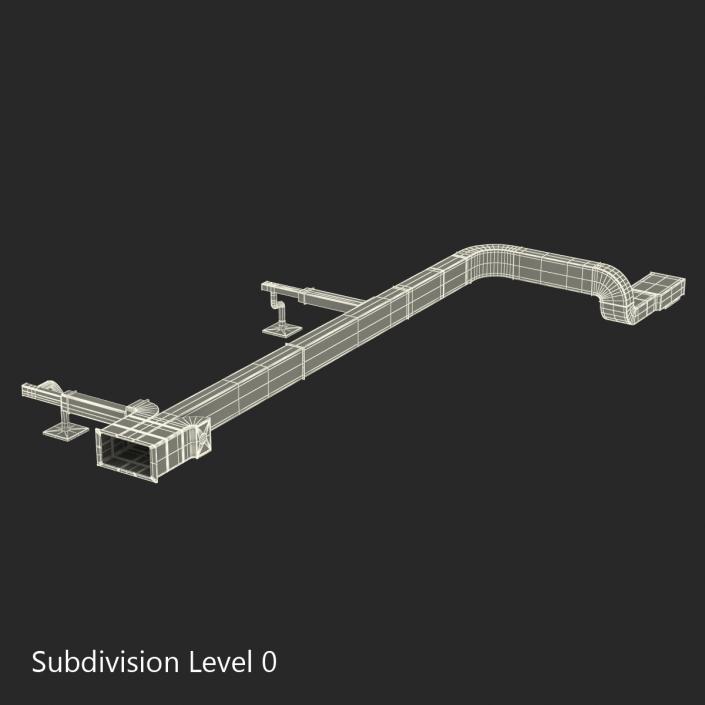 3D Air Conditioning Ducting 2