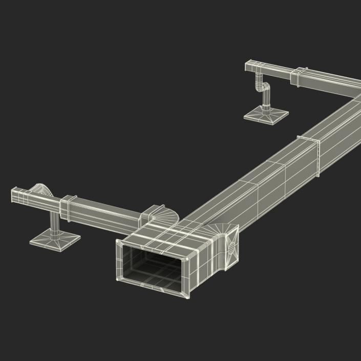 3D Air Conditioning Ducting 2