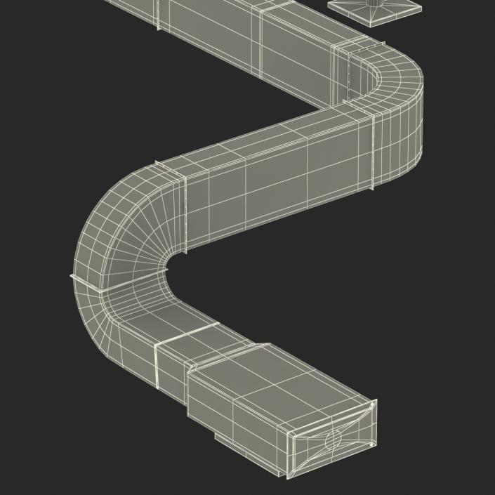 3D Air Conditioning Ducting 2